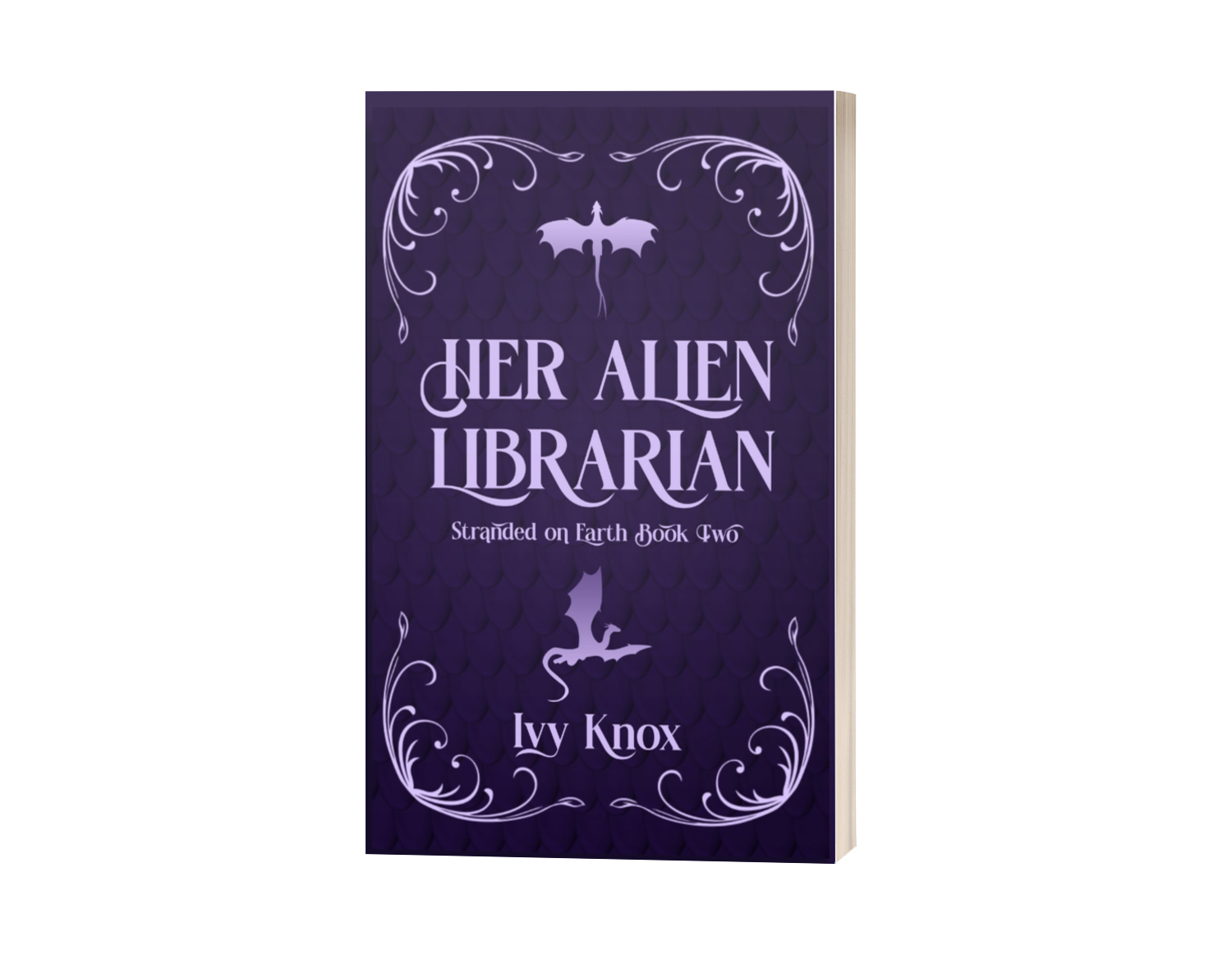 Her Alien Librarian (Discreet Cover) - Signed Paperback Copy