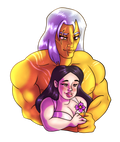 Bruvix & Eleanor - Chibi Sticker (2.2" x 2.9")