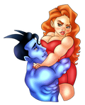 Niro & Kate - Chibi Sticker (2.4" x 2.9")